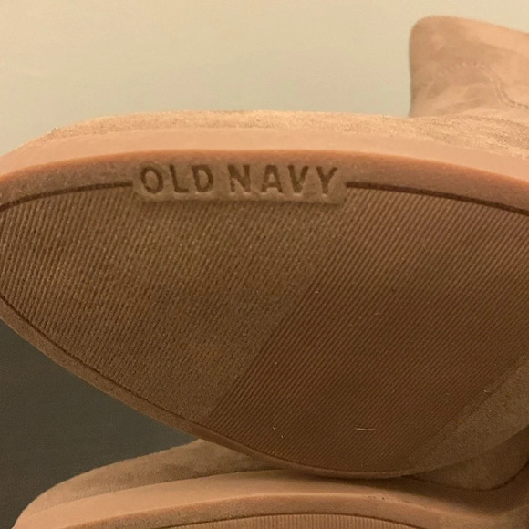 OLD NAVY Faux Suede Western Ankle Boots in Mocha Latte‎ - Picture 12 of 13
